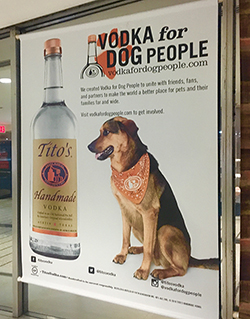 Tito's "Vodka for Dog People" Ad
